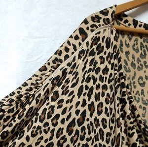 Lane Bryant Tops - Lane Bryant Leopard Print Zipper Detail Blouse Lane Bryant Tops - Lane Bryant Leopard Print Zipper Detail Blouse